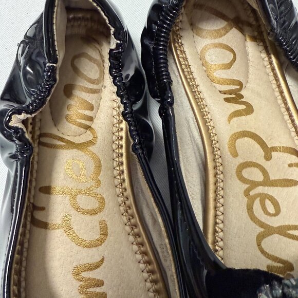 Sam Edelman Kids Black Buckle Slip On Shoes Size 1 - Picture 5 of 8